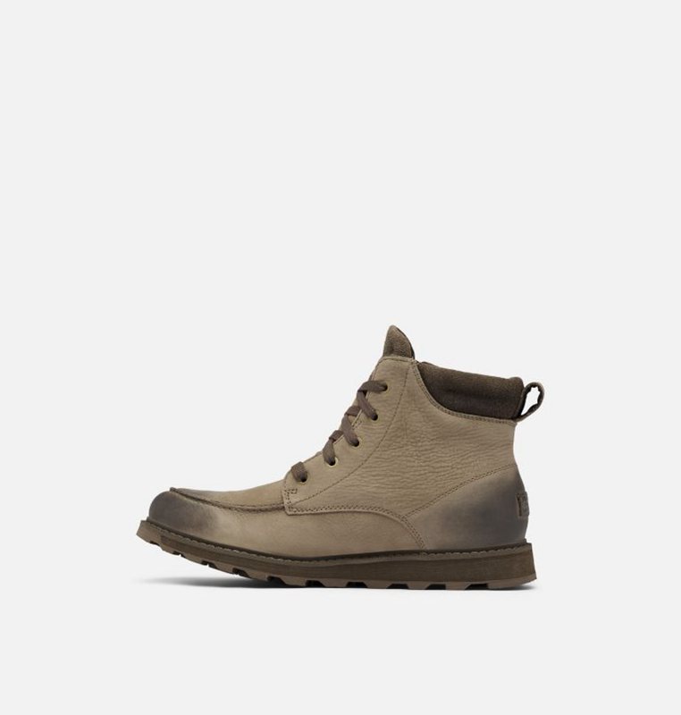 Mens Booties Khaki - Sorel Madson™ II Moc Toe - 291-VIXTMZ